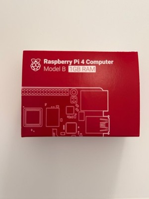 Raspberry Pi 4 Computer Modell B, 1GB RAM