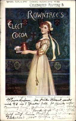 Künstler Ak York Yorkshire England, Rowntree's Elect Cocoa, White... - 10500691