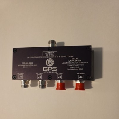 1pc NETWORKING LNFA1X4-N four-point GPS power distribution amplifier