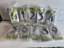 HY-KO Prestige Black Floating Mount  4" 0 - 9 Numbers SOLD INDIVIDUALLY