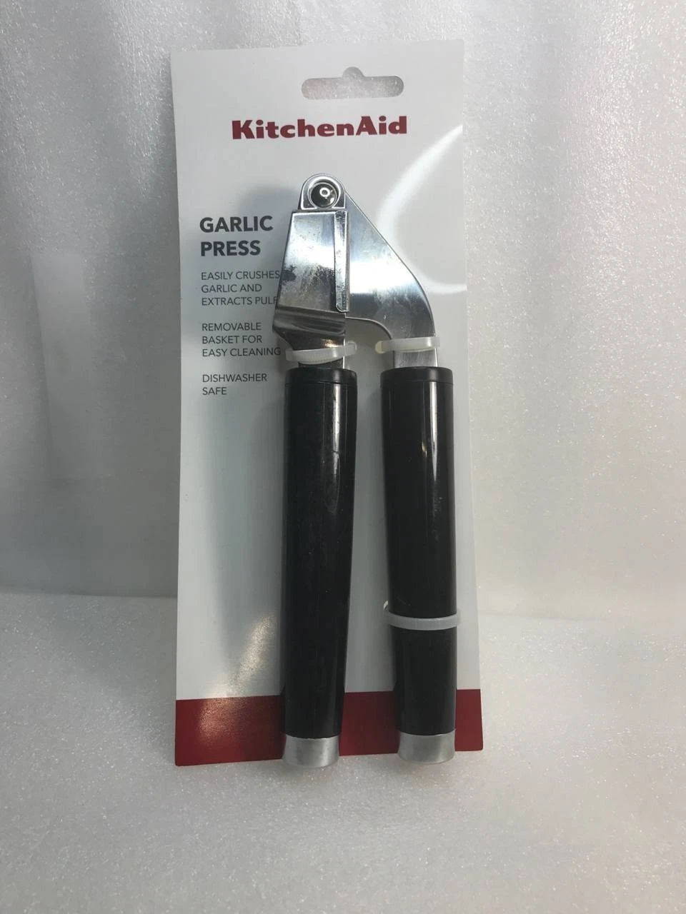 KitchenAid Soft Grip Garlic Press - Charcoal Grey
Opens in a new window or tab