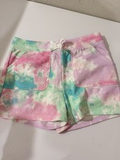 Childrens Place Girls Shorts Multicolor Tiedye Size 10/12