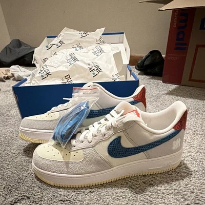 Preços baixos em Nike Air Force 1 Low Blue Grey | eBay