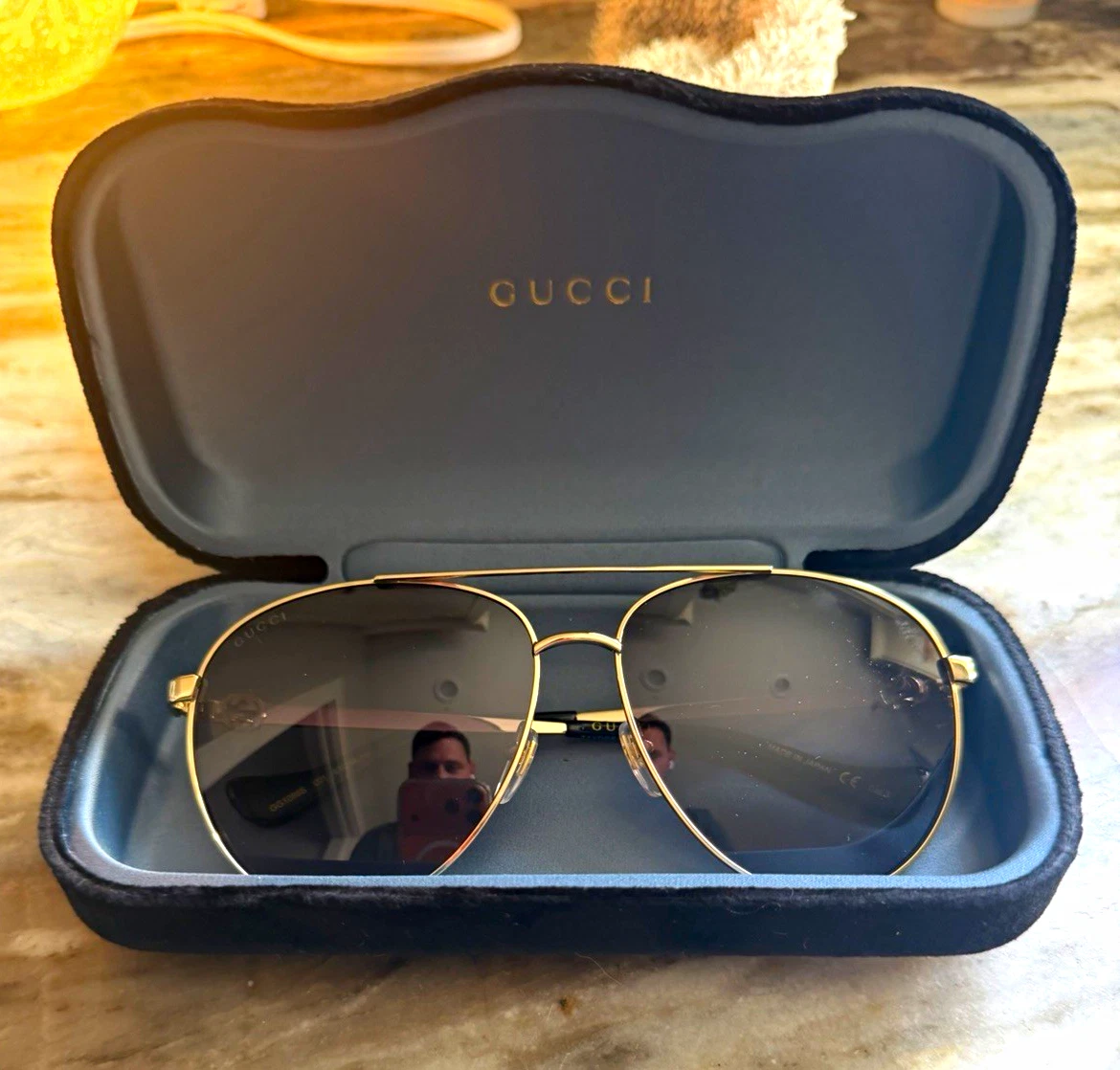 25+ Gucci Aviator Gold Sunglasses for Men for sale | Updated Oct 2026