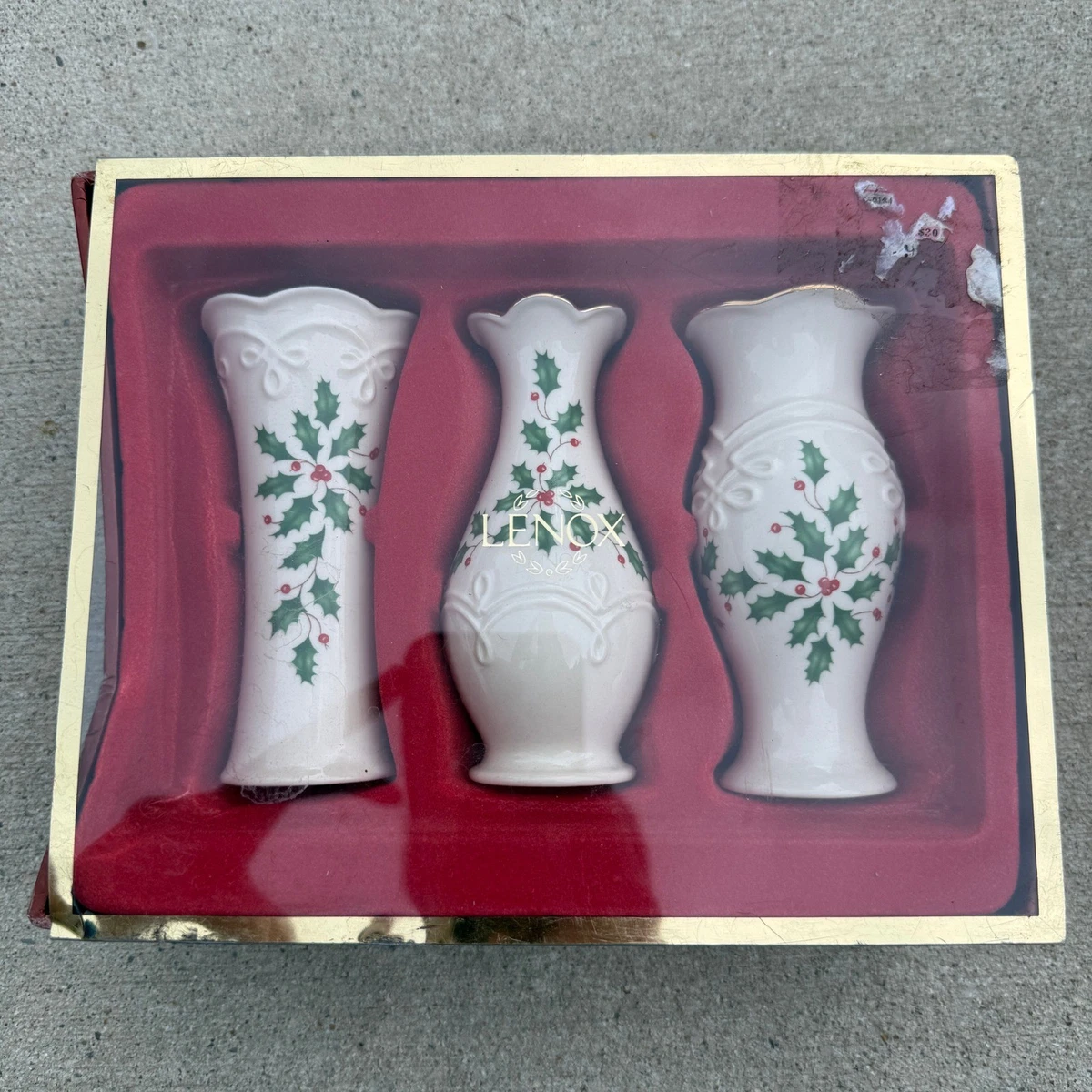 LENOX レノックス Holiday Vase クリスマス ホリデー ベース