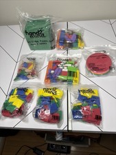 Lot Of 8 Hand 2 Mind Math Manipulatives Color Foam Tiles Ten Cube Learning Fun