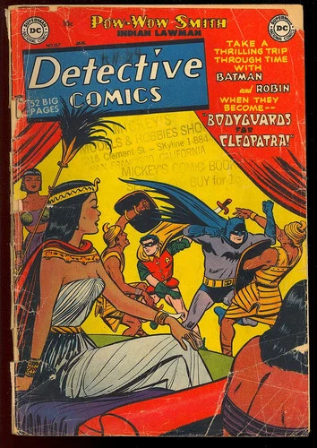 Detective Comics #167 Unrestored Golden Age Batman Vintage DC Comic 1951 PR-FR