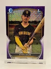 2023 Bowman Chrome Prospects Ethan Salas 1st #BCP-171 Purple Mojo Refractor /299
