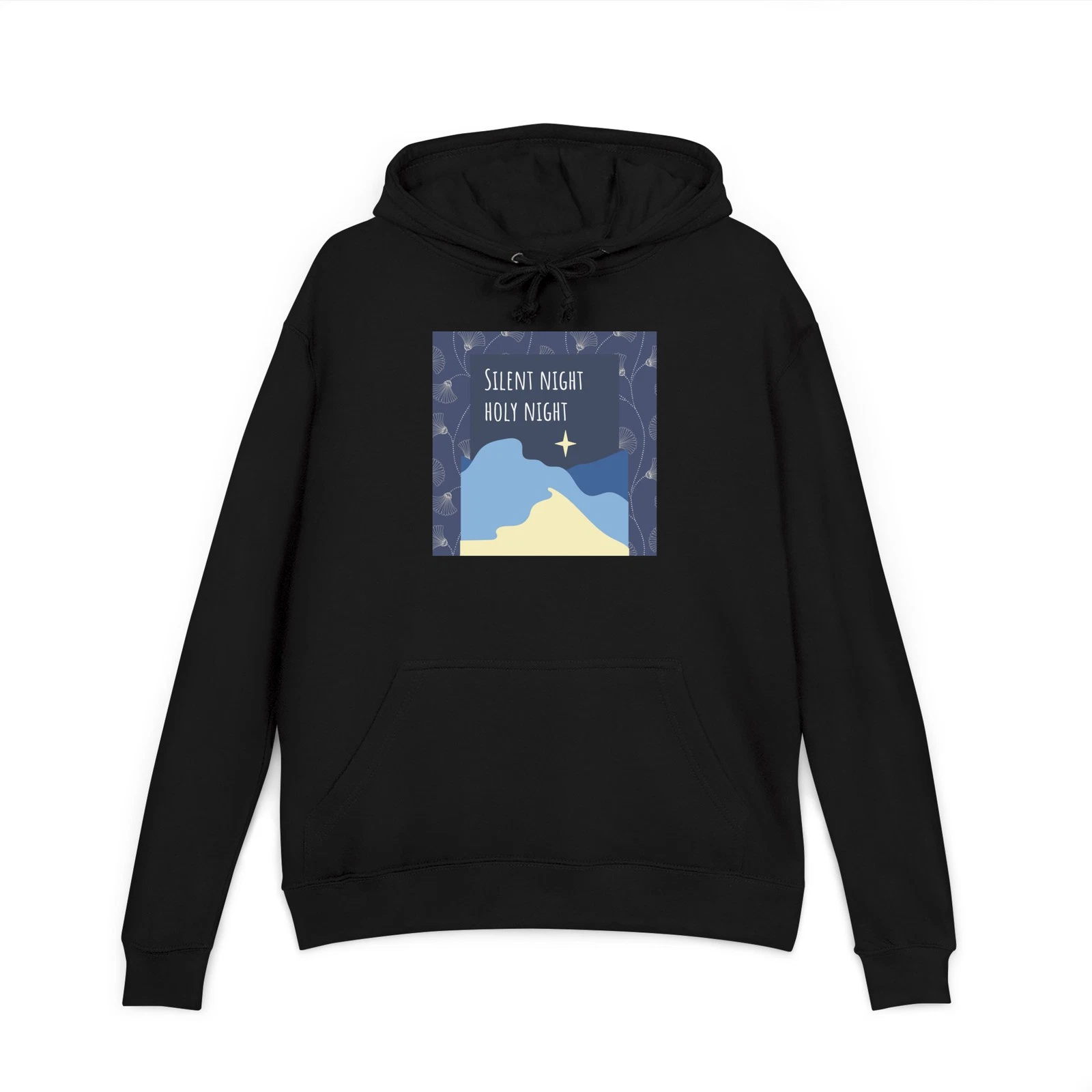 Unisex French terry hoodie - product detail image 1