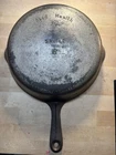 Vintage #8 Griswold Good Health 658 Cast Iron Skillet. Nickel plated
