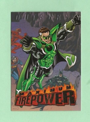 1996 DC Outburst Firepower Maximum Firepower #17 Green Lantern