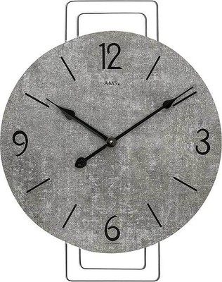 AMS 9688 Wanduhr Wanduhren modern Holzuhren Wanduhr