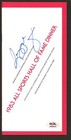 Reggie Jackson Signed Program Autograph PSA/DNA AN85416
