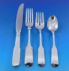 Old English Tipt by Gorham Sterling Silver Flatware Set for 8 Service 32 pieces