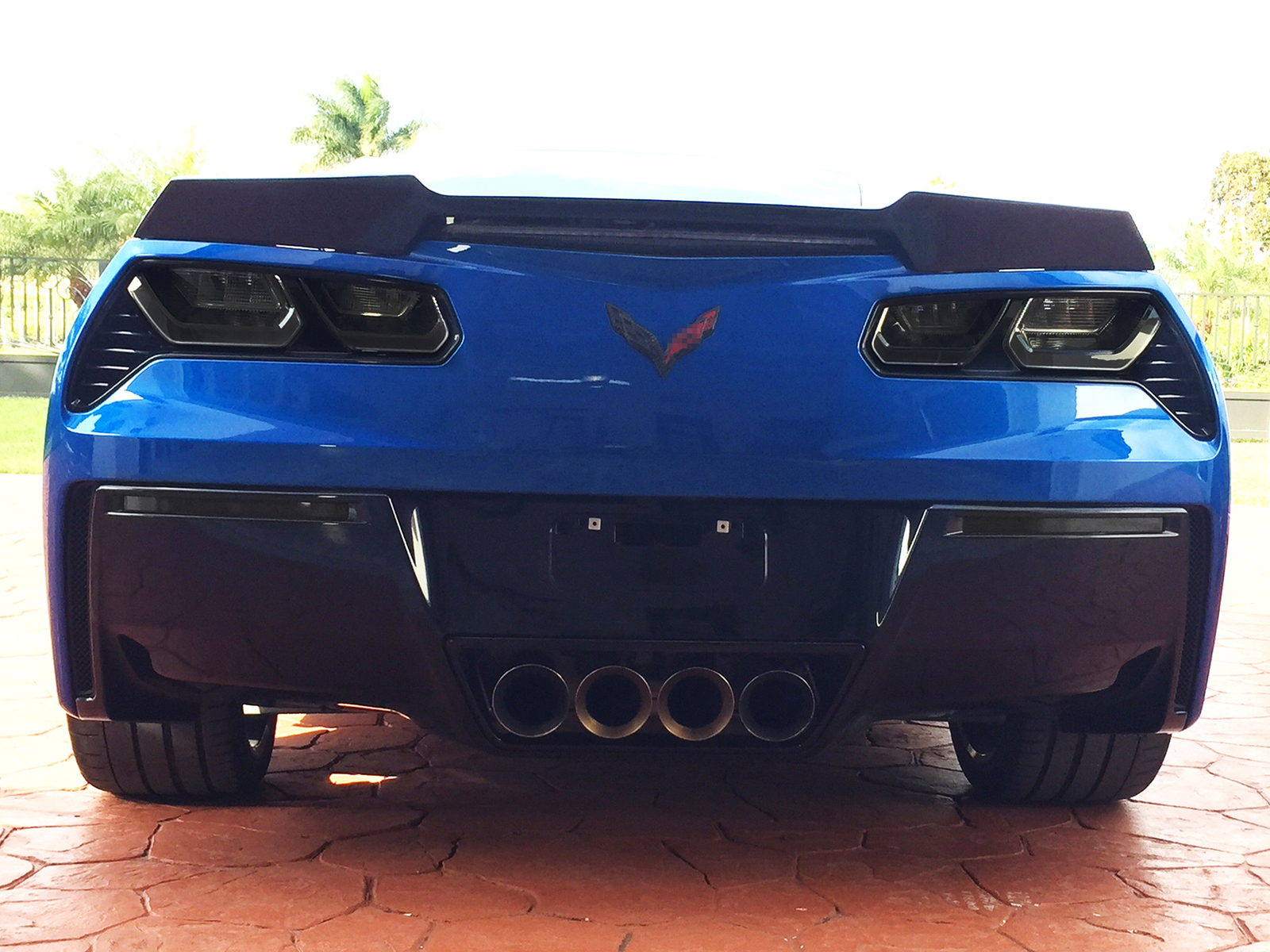 Rear Tail Light Blackout Lens Kit For Chevy Corvette C7 2014-2019 Smoked Acrylic - Foto 8