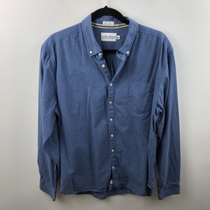 Lucky Brand Mens Button Down White 
