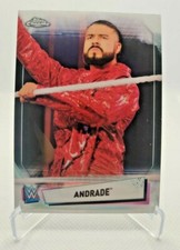 2021 Topps Chrome WWE #4 Andrade wrestling card
