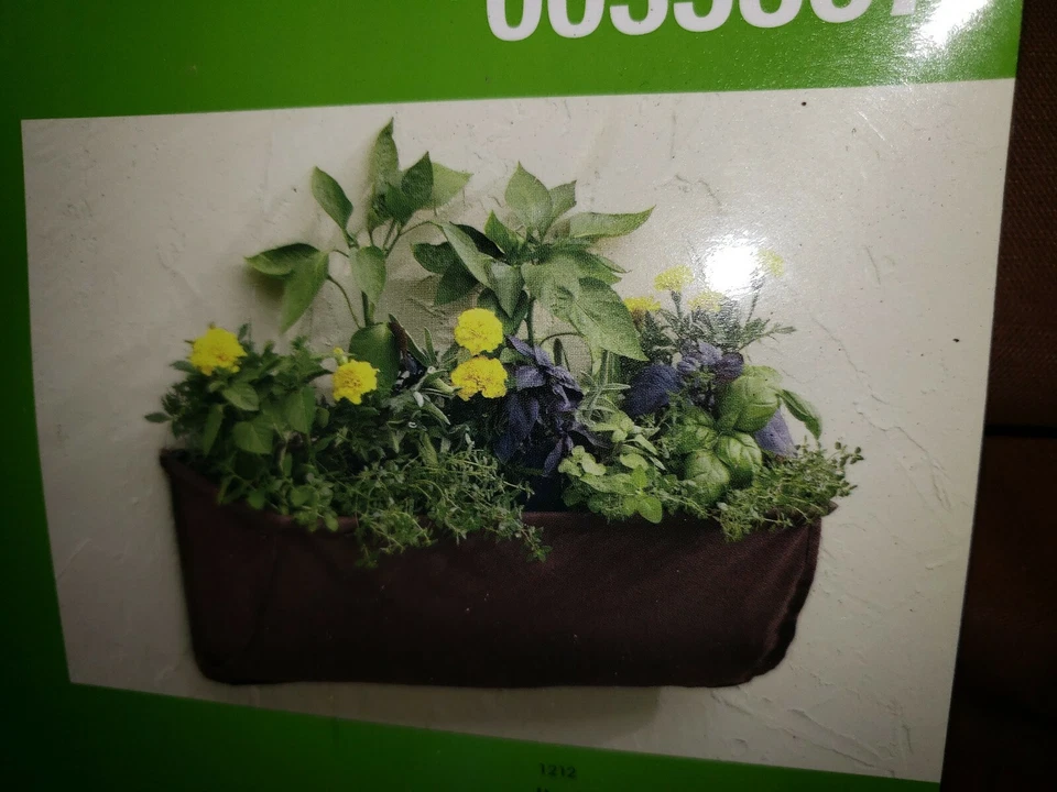 Garden Treasures Wall Trough Planter with Mounting Hardware, 24 inches, #52157 - Image 3 of 3