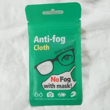 JYS&TECH EASY VIEW Anti-Fog Cloth - Nano Anti Fog Cloth for Glasses Goggles M...