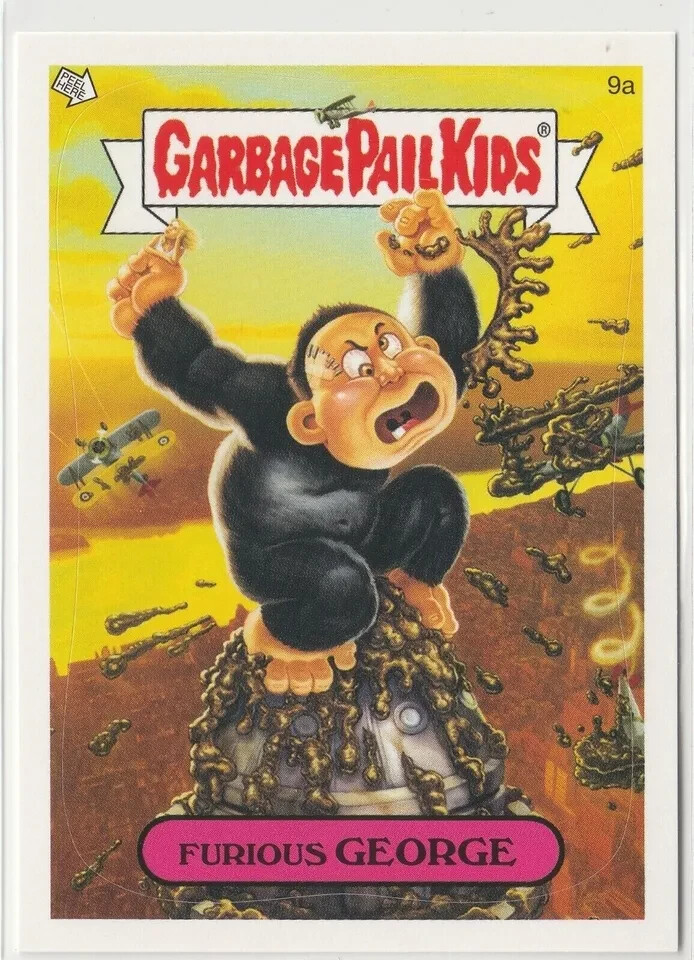 Furious George King Kong Garbage Pail Kids GPK 2006 ANS5 All-New Series 5