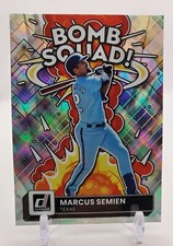 2022 Donruss Panini Bomb Squad Diamond Marcus Semien Texas Rangers #BS-4