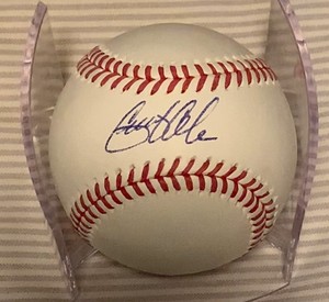 gerrit cole autographed baseball