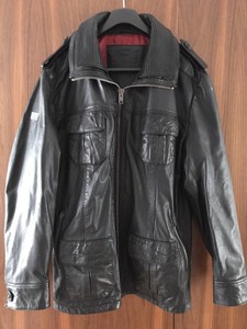 superdry leather jacket ebay
