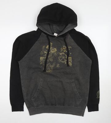 Universal Studios Monsters Herren Grau Baumwolle Pullover Hoodie Größe M - Avengers