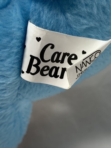 Juguete de peluche Care Bears Champ Bear azul con premio trofeo 2004 Nanco - Imagen 9 de 10