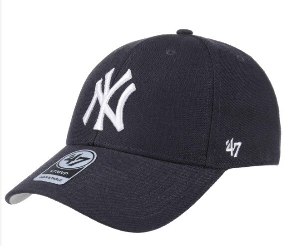 47 New York Yankees MVP Navy Hat Cap Adult Snapback, One Size