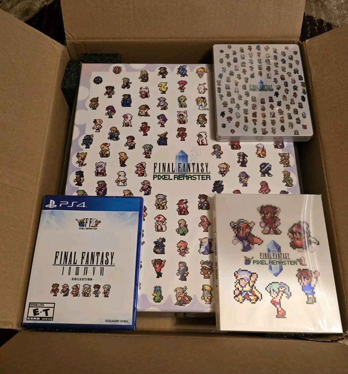 Final Fantasy I-VI Collection Pixel Remaster Anniversary Final Fantasy I-VI Collection Pixel Remaster Anniversary