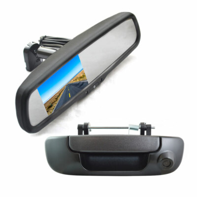 Vardsafe | Backup Camera + Replacement Mirror Monitor for Dodge Ram 1500 (02-08)