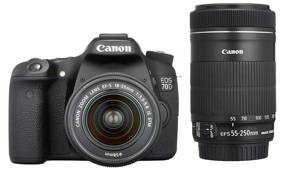 Canon EOS 70D Digital Cameras with Built - in Flash for Sale 