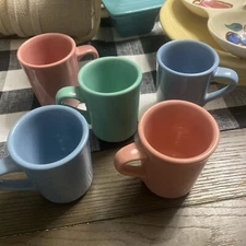 Homer Laughlin HLC Denver Mugs | Lot of 5