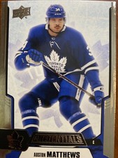 19-20 UD Credentials Hockey 25 Auston Matthews