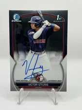 2023 Victor Izturis Bowman Chrome Auto #CPA-VI - Guardians