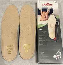 Pedag Viva Leather Insole Made in Germany 1 Pair Size 46