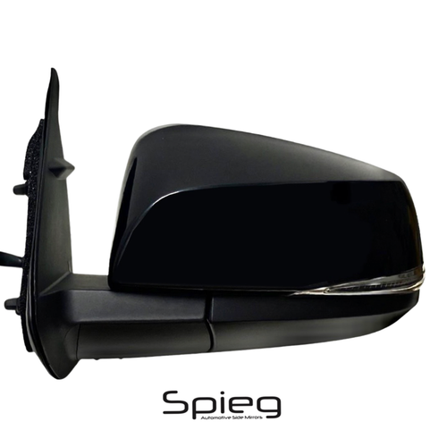 Fit System Driver Side Mirror For Toyota Tacoma, Textured Black W/PTM Cover, W/Turn Signal, Foldaway, W/o Puddle Lamp, W/o Spot Mirror, W/o Blind Spot Detection System, Heated Power (70216T - Foto 2