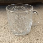 Vintage 1995 McDonalds Batman Forever Riddler Glass Textured Mug DC Comics — photo 3