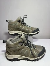 Merrell Oakcreek Womens Mid Waterproof Brindle Hiking Shoes Size 8  New