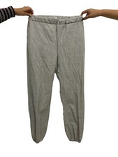 MAX MARA GRAY CARGO PANTS SIZE 10 WOOL MADE I...