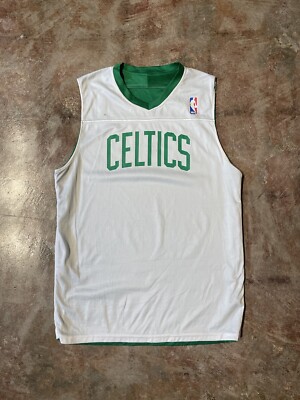 Vintage Boston Celtics Reversible Alleson Athletic Jersey Sz M *