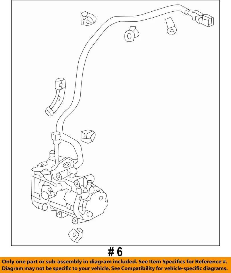 Compresor de aire acondicionado usado se adapta a: Acura Rlx 2018 AWD híbrido eléctrico grado A Foto 4 de 4