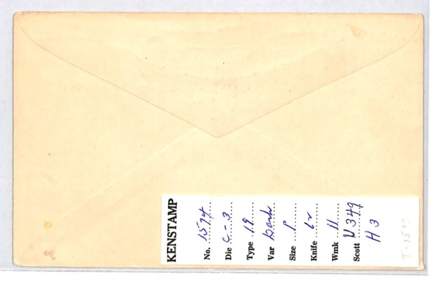 USA Cover *WELLS FARGO EXPRESS* ADVERT 2c COLOMBUS Stationery Scott.U349 XU92 - Image 3 of 4