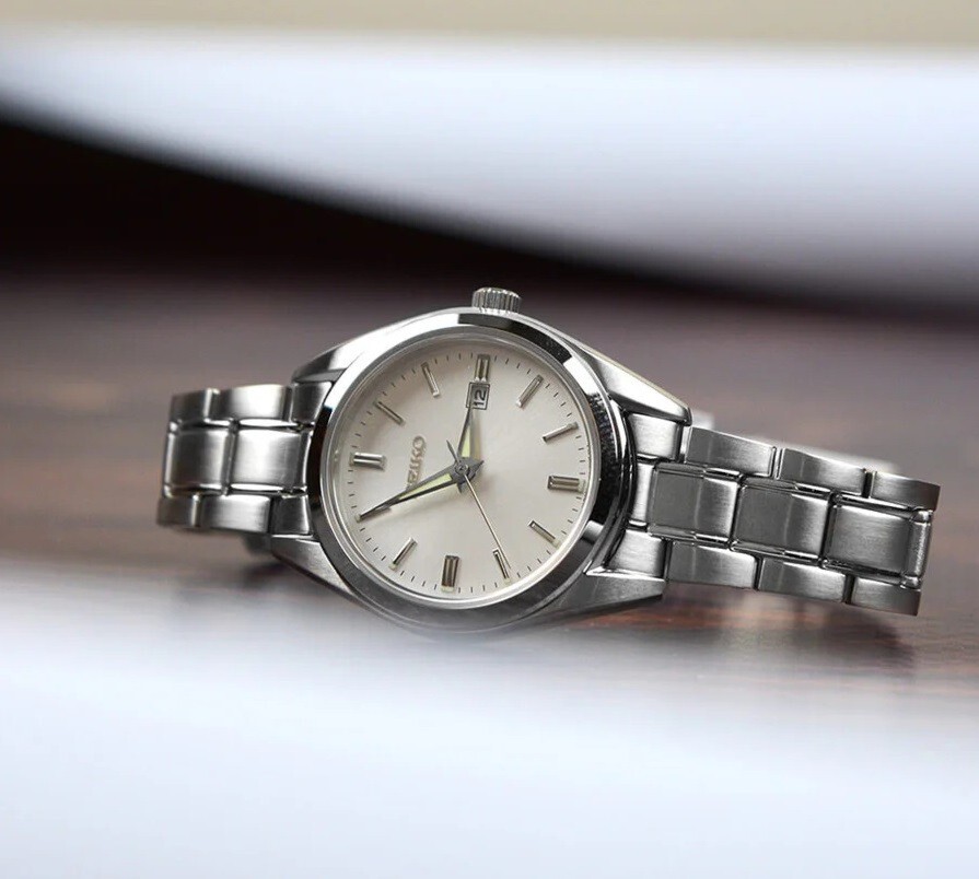 Seiko SUR633P1 Conceptual Regular White Dial Analog Quartz Ladies