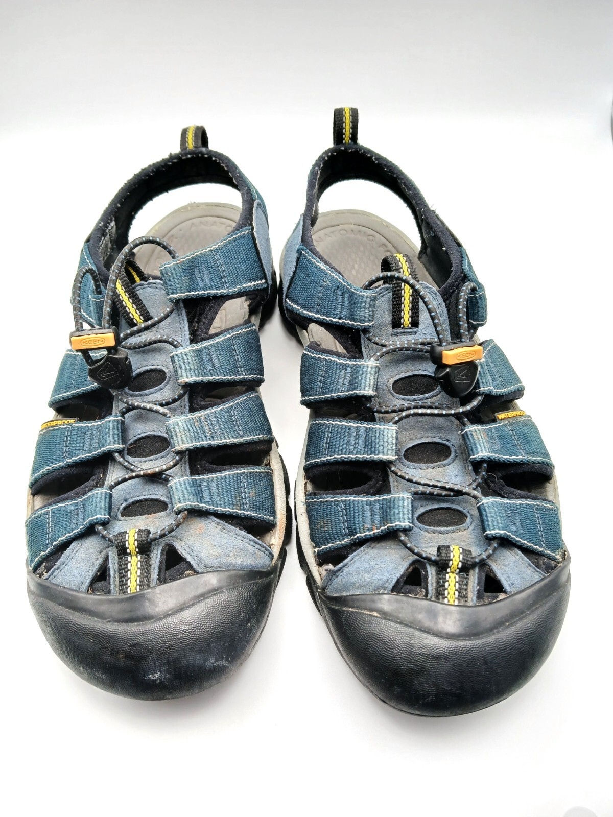 Sandali blu KEEN Newport impermeabili punta chiusa taglia 10 5 escursionismo sport