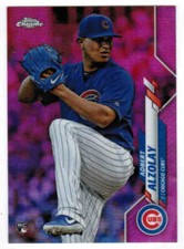 2020 TOPPS CHROME BASEBALL BASE/RC PINK REFRACTOR CARDS #1-200 U-Pick From List