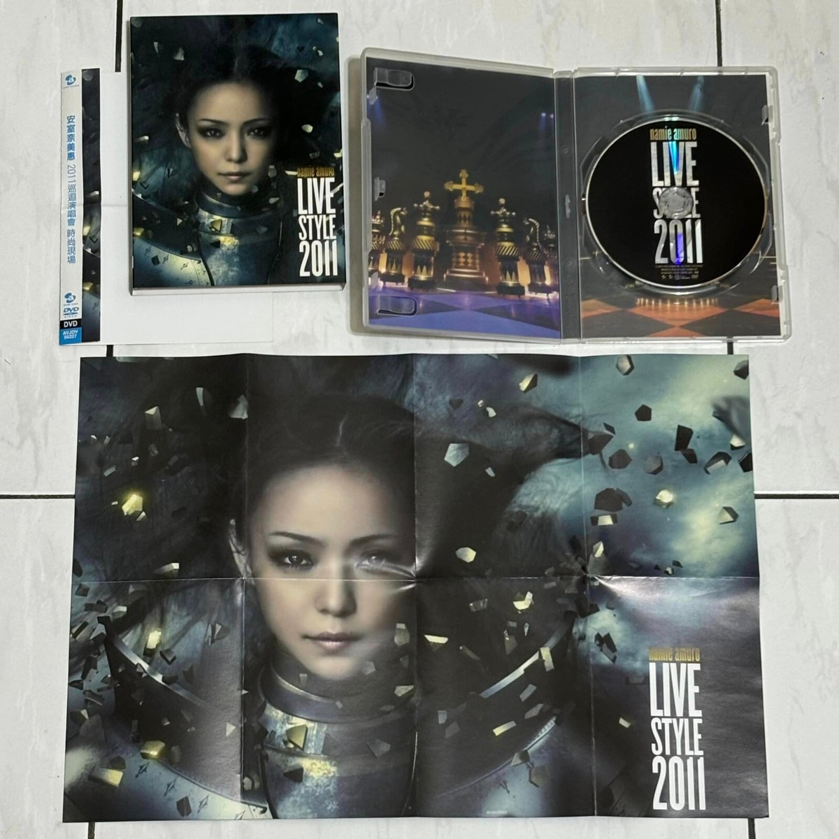 Namie Amuro 安室奈美惠Live Style 2011 巡迴演唱會時尚現場Taiwan OBI 