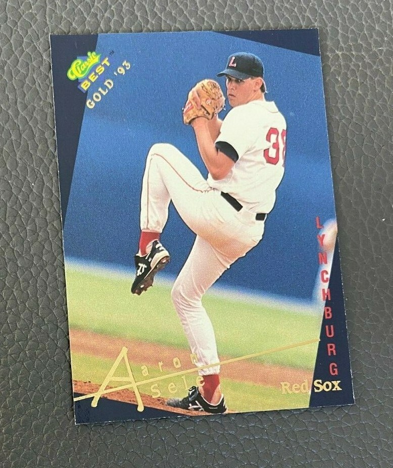 1993 Classic/Best Gold #23 Aaron Sele - Boston Red Sox Rookie Card RC