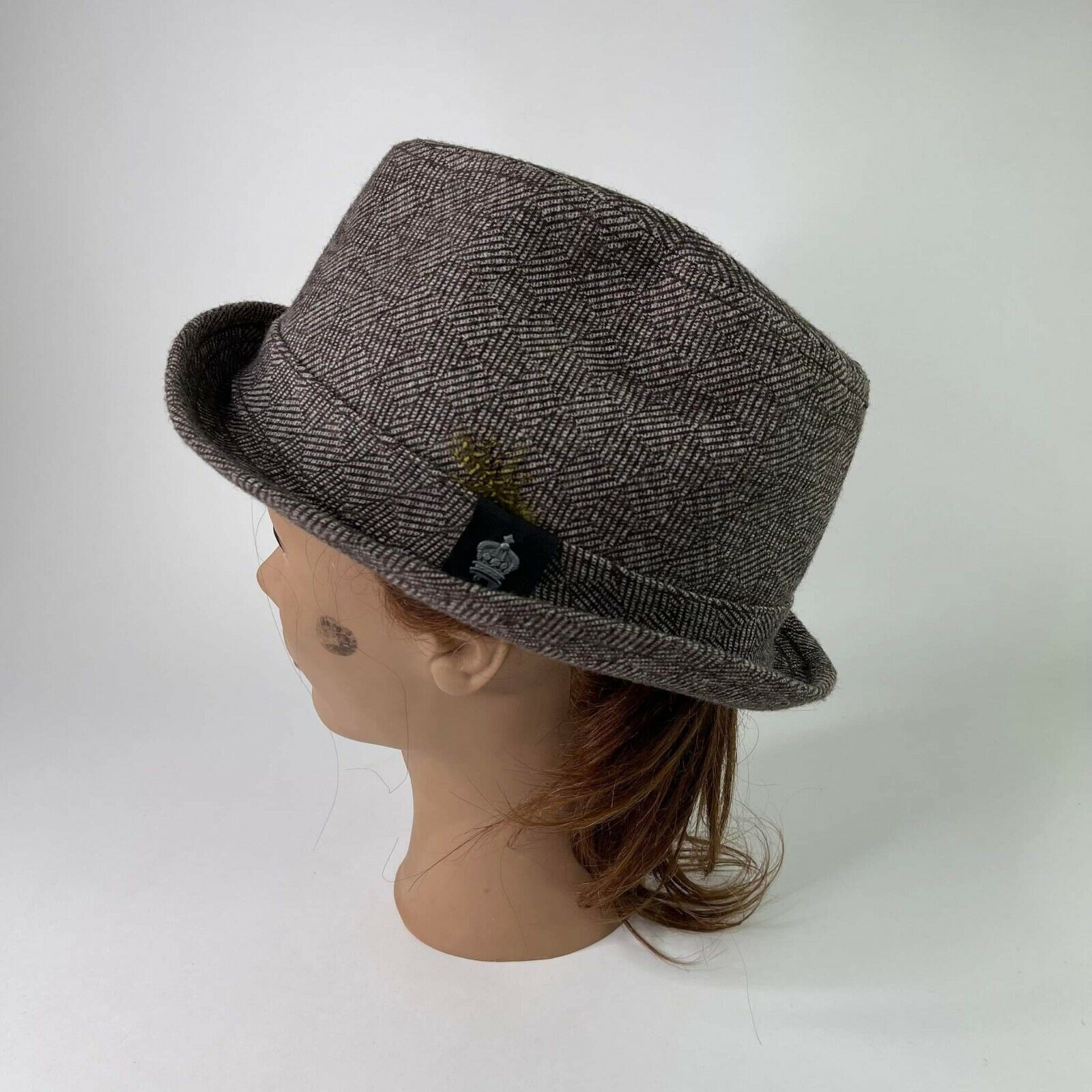 Christy’s Crown Collection Tony Merenda Fedora Hat Wool Blend Size Large Hats 